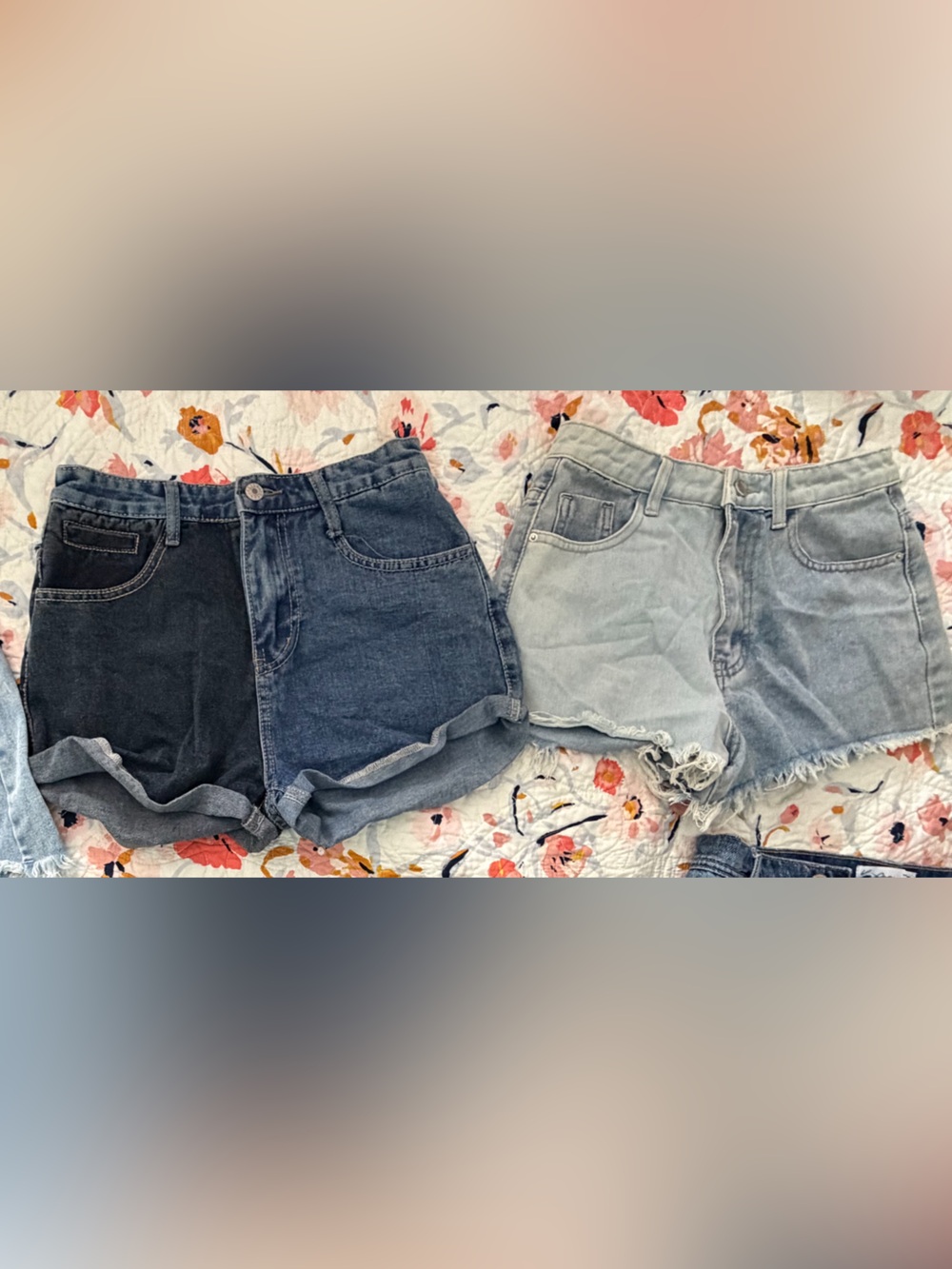 Women’s Denim Shorts - Blue Wash